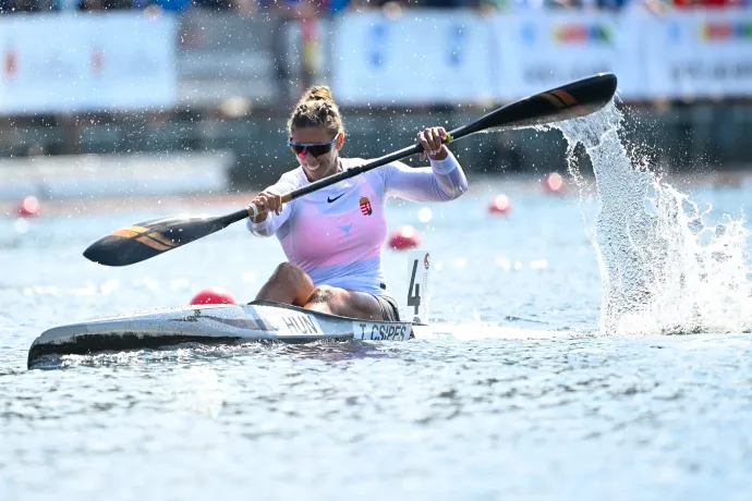 Csipes Tamara oktatta a mezőnyt a kajakválogatón, mehet is az olimpiára