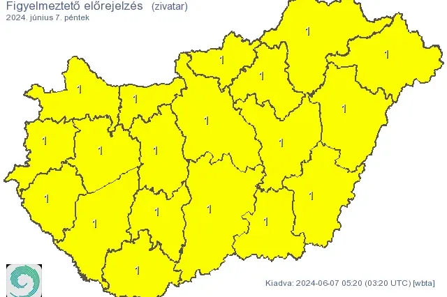 Zivatarok, viharos szél és 33 fok vár ránk