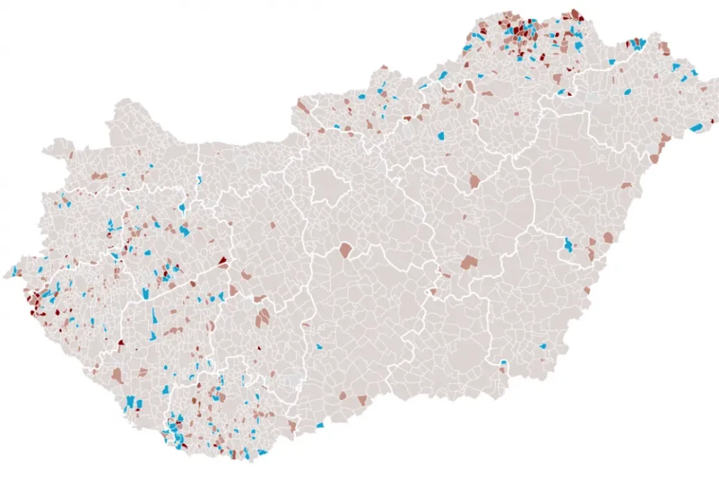 Jó pár településen feltűnően megnőtt a választópolgárok száma az elmúlt két hónapban