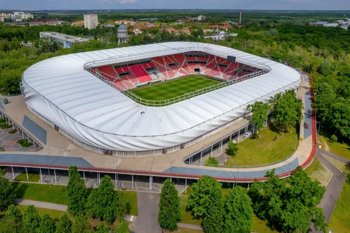 A debreceni Nagyerdei-stadion 2023. május 10-én – Fotó: Czeglédi Zsolt / MTI