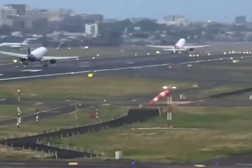 Két repülőgép majdnem összeütközött a futópályán Mumbaiban egy légiirányítási hiba miatt