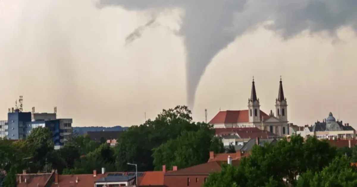 Tornádót hozott Szombathelyre egy vasárnapi szupercella