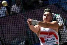 A kalapácsvető Halász Bence ezüstérmes a római Európa-bajnokságon