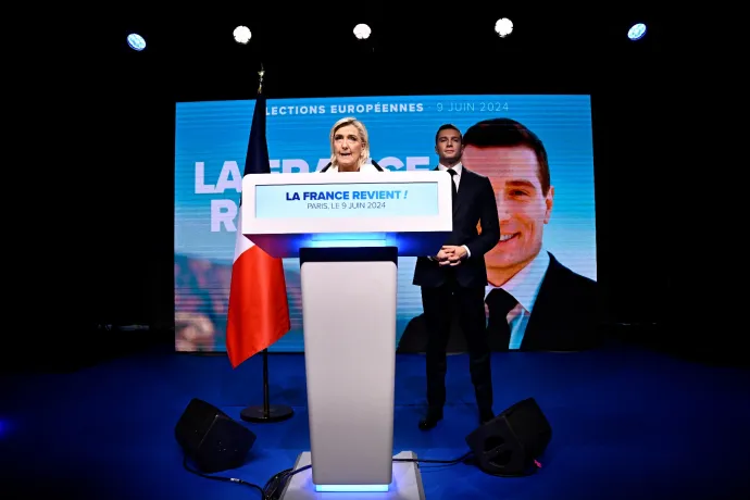 Le Penék nagyot nyertek, Macron feloszlatja a parlamentet, előrehozott választások jönnek