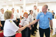 Magyar rendőrök is őrzik a rendet a foci-Eb-n