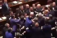 Zászlót húzott volna az egyik képviselő a másik fejére az olasz parlamentben, alaposan megverték