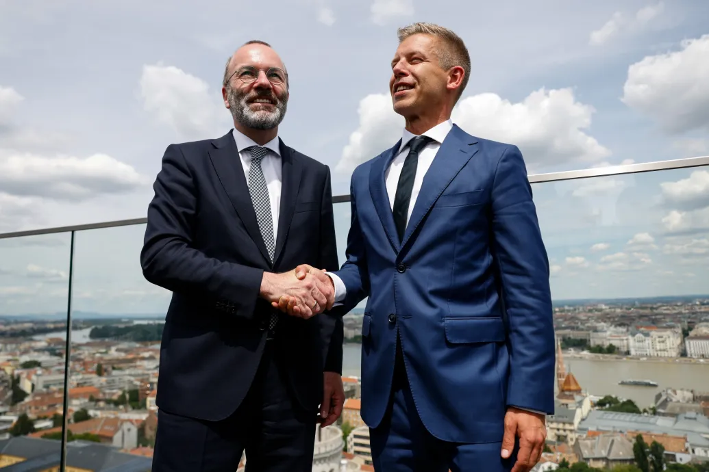 Orbán–Weber-találkozó: Reméljük, ez egy csodálatos európai barátság kezdete