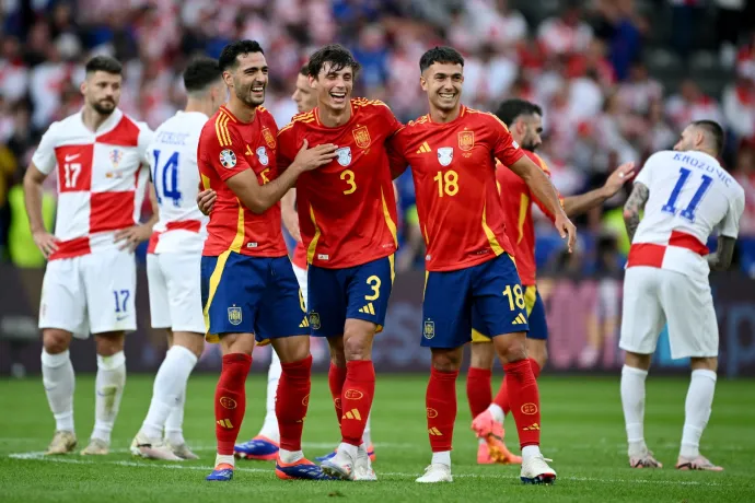 Megszakadt a spanyol futballválogatott 16 éve tartó sorozata: a horvátok ellen náluk volt kevesebbet a labda