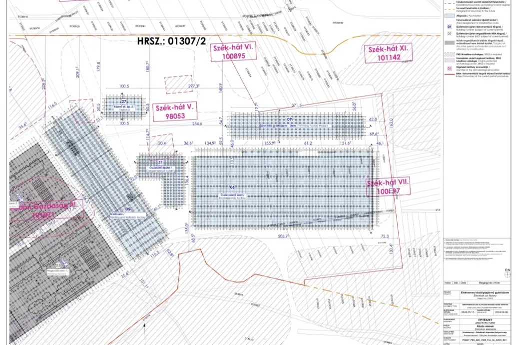 Az eddigieknél még nagyobb összeszerelőüzem alapozását kezdheti meg a BYD Szegeden