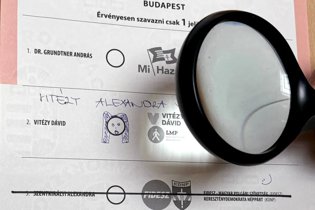 Érvényes szavazat egy kislányrajz Vitézy neve mellett? Kinek van igaza: Szabó Tímeának vagy az NVI-nek?