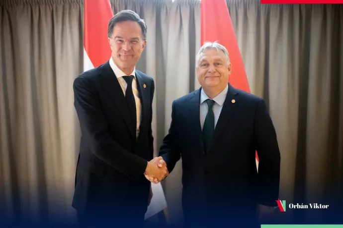 Orbán: Készek vagyunk támogatni a holland miniszterelnök NATO-főtitkári jelölését