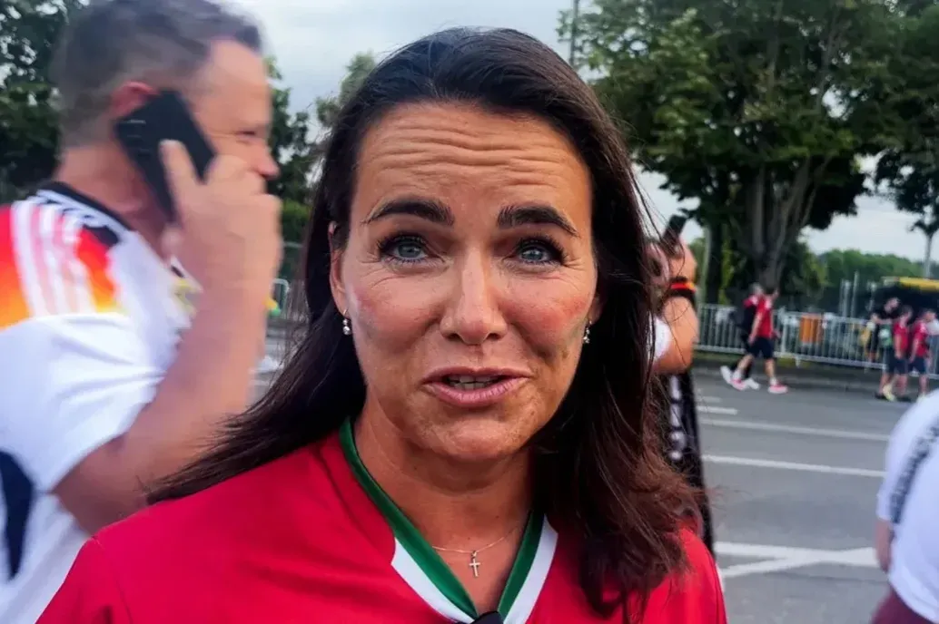We found Katalin Novák at the Euros and asked her about the clemency case