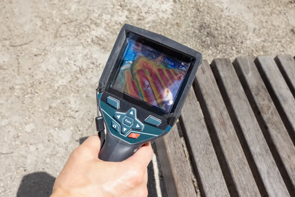 Hőkamerával jártuk be Budapestet az év eddigi legmelegebb napján