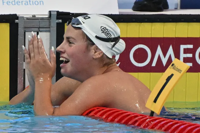 A 15 éves Jackl Vivien Európa-bajnok lett 1500 méteres gyorsúszásban