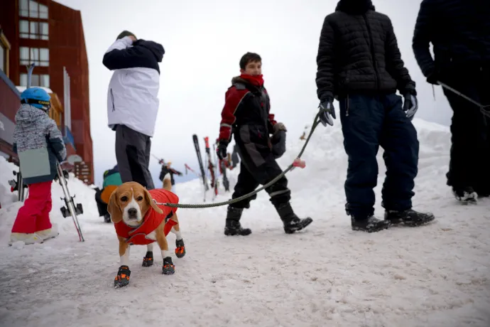 Valle Nevado téli üdülőhely az Andok hegységben, Santiago, Chile, 2024. június 20. – Fotó: Pablo Sanhueza / Reuters