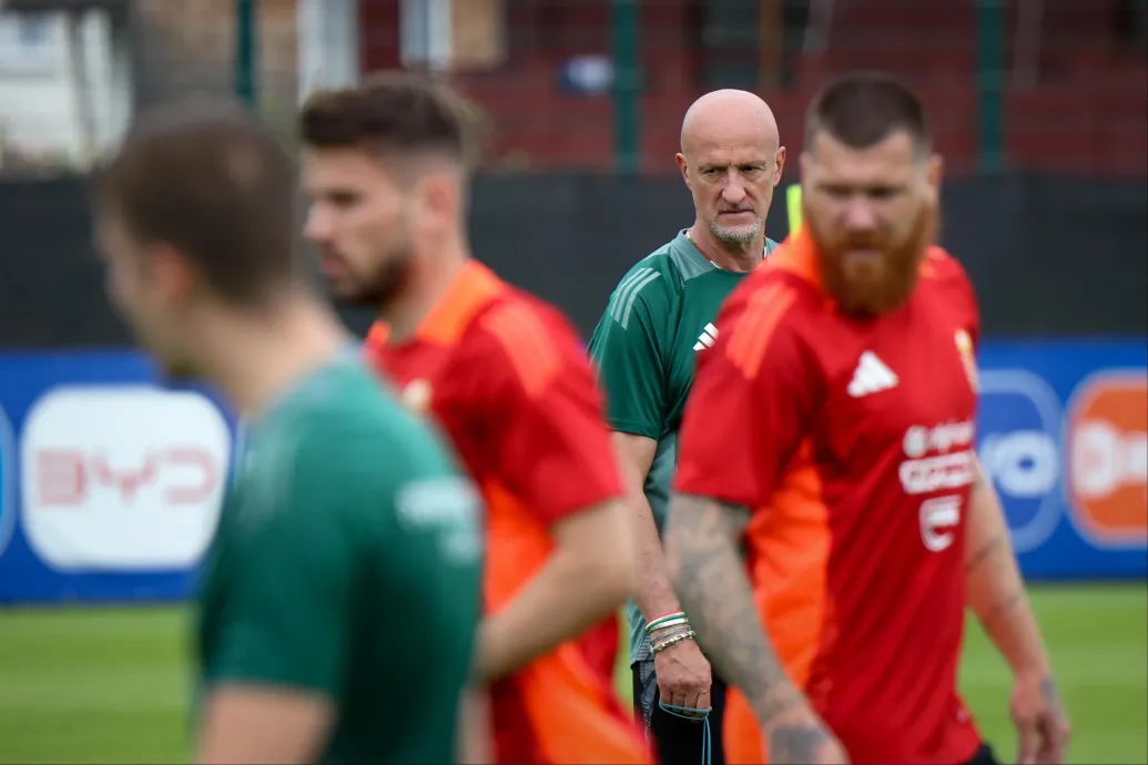 Szoboszlai külön kezdte a szombati edzést, de nincs ok az aggodalomra