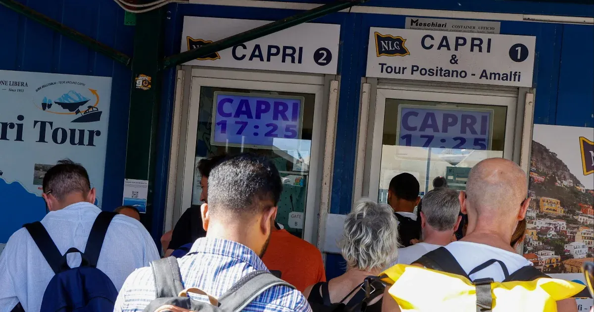 Vízhiány volt Capri szigetén: még vécére se tudtak elmenni a turisták