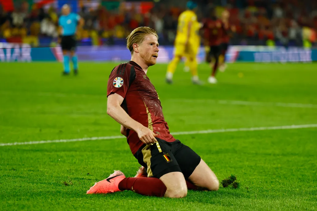 Lukakutól megint elvettek egy gólt, de De Bruyne vezetésével most hozta a kötelezőt Belgium