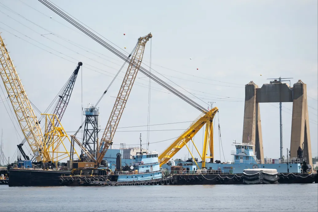 Három hónap után kihajózott Baltimore-ból a hídbalesetet okozó hajó