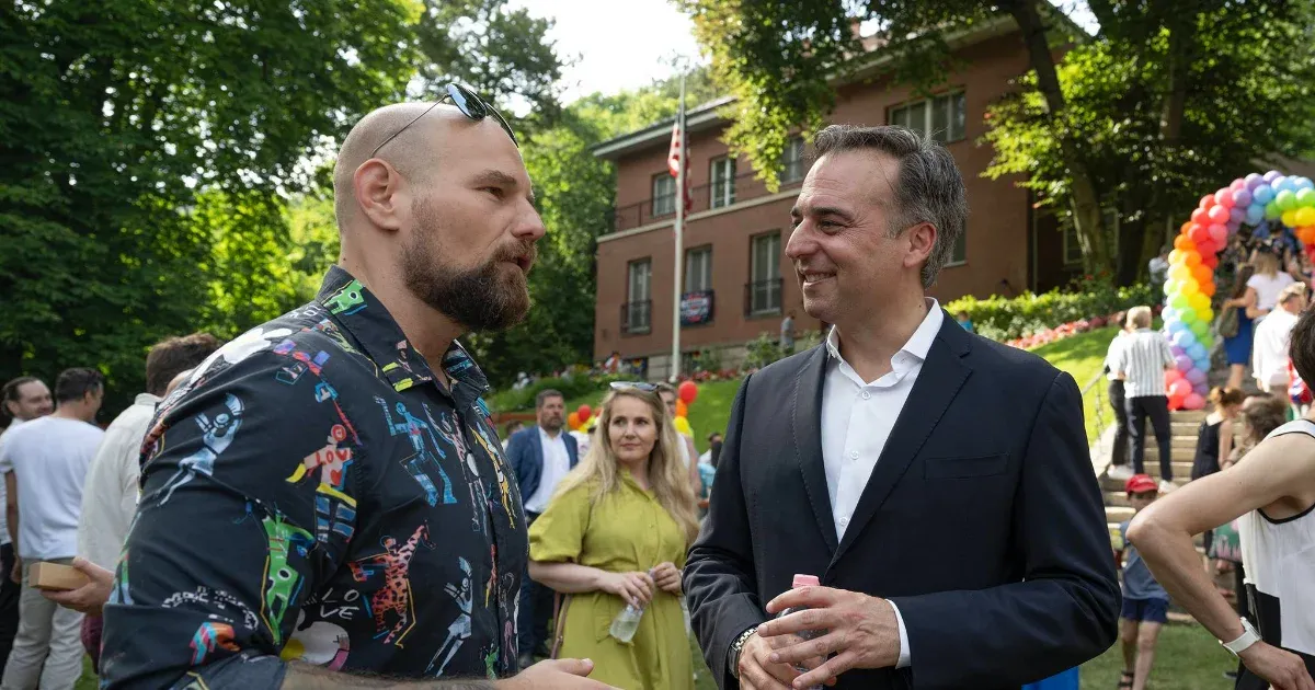 Vitézy Dávid és Kocsis Tibor is ott volt David Pressman családi pride piknikjén