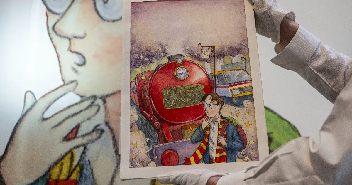Még sosem fizettek annyit Harry Potter-relikviáért árverésen, mint ezért az illusztrációért