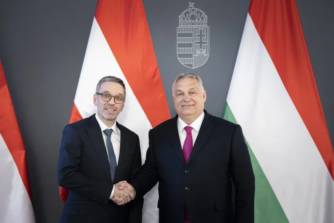 Herbert Kickl és Orbán Viktor 2023 márciusában – Fotó: Miniszterelnöki Sajtóiroda/Fischer Zoltán / MTVA – Médiaszolgáltatás-támogató és Vagyonkezelõ Alap
