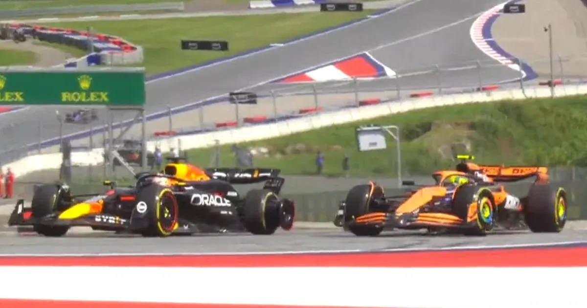 Drama en Austria, Verstappen y Norris se derrotaron desde el frente y la victoria recayó en Russell