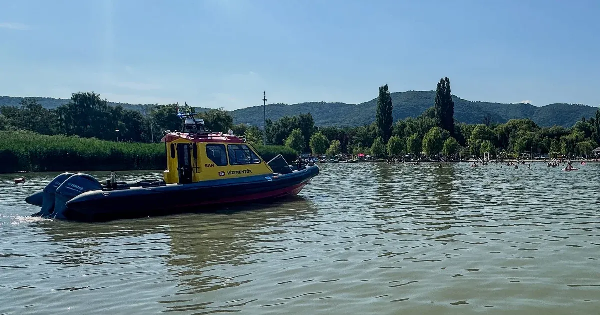 Rosszul lett a vízben egy nő a balatonedericsi strandon, újra kellett éleszteni