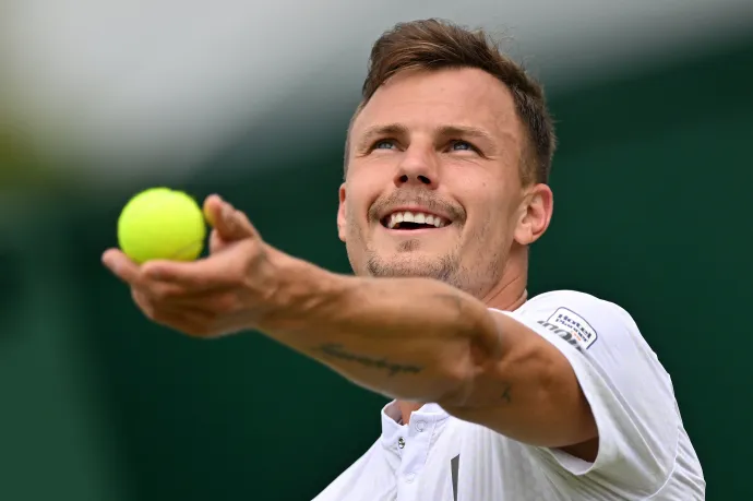 Fucsovics korábbi sérülése miatt szenvedett a pályán, kiesett az első fordulóban Wimbledonban