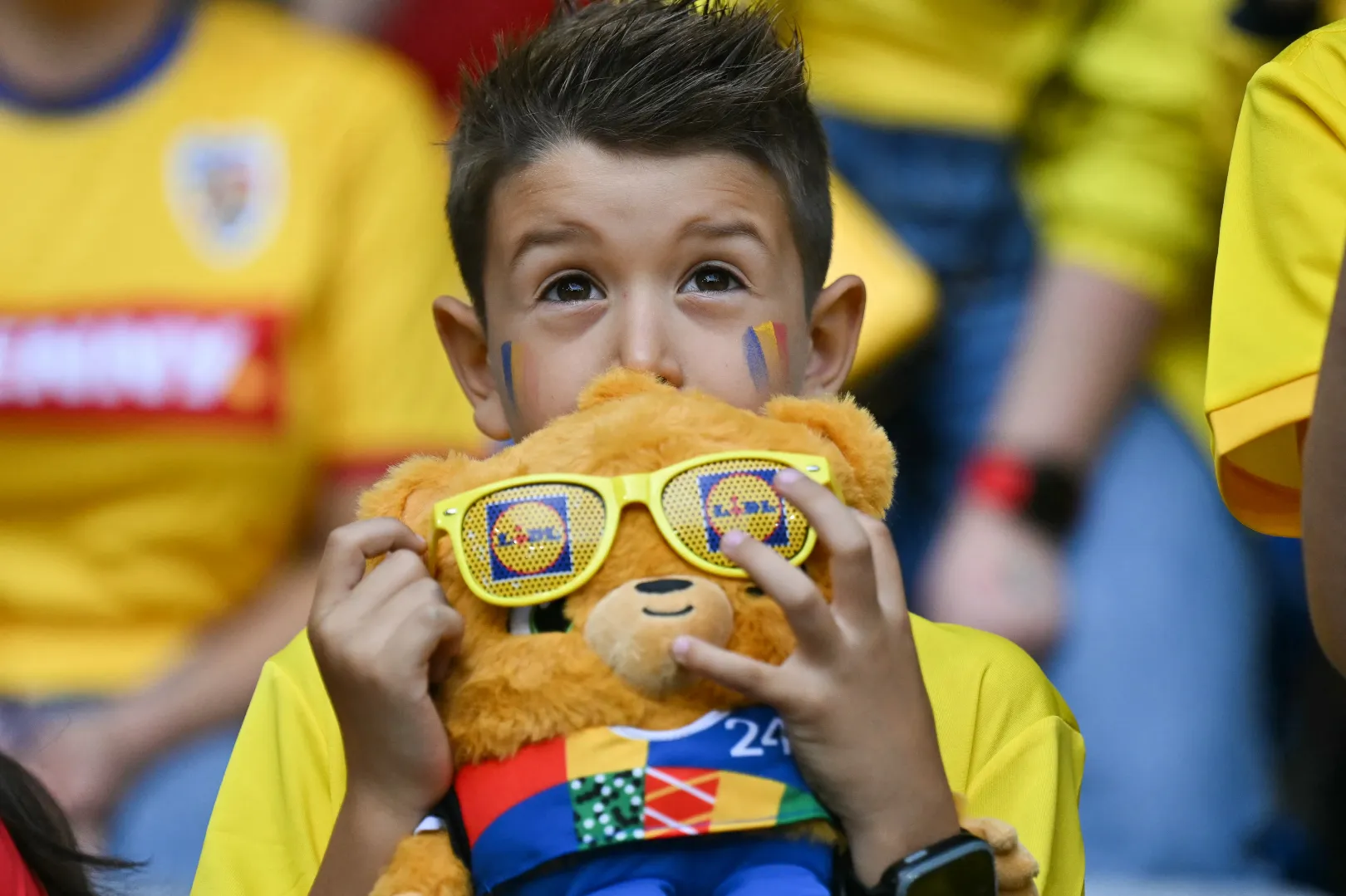 Szurkoló Münchenben, a holland-román meccsen, 2024. július 2-án – Fotó: Michaela Stache / Reuters