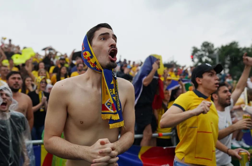 Hollandia-Románia meccs Bukarestben, 2024. július 2-án – Fotó: Andreea Campeanu / Reuters