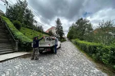 Ismét használhatják az udvarhelyiek a Tamási Áron Gimnázium beomlott bentlakásépülete miatt lezárt utcát