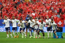 Eb-negyeddöntő: Anglia–Svájc 1-1, tizenegyesekkel 5-3