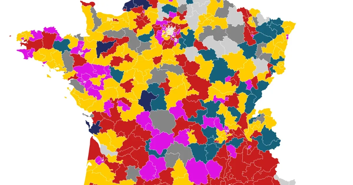 Térképeken mutatjuk, hogy hol dől el a francia nemzetgyűlési választás