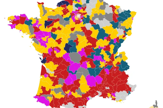 Térképeken mutatjuk, hogy hol dől el a francia nemzetgyűlési választás
