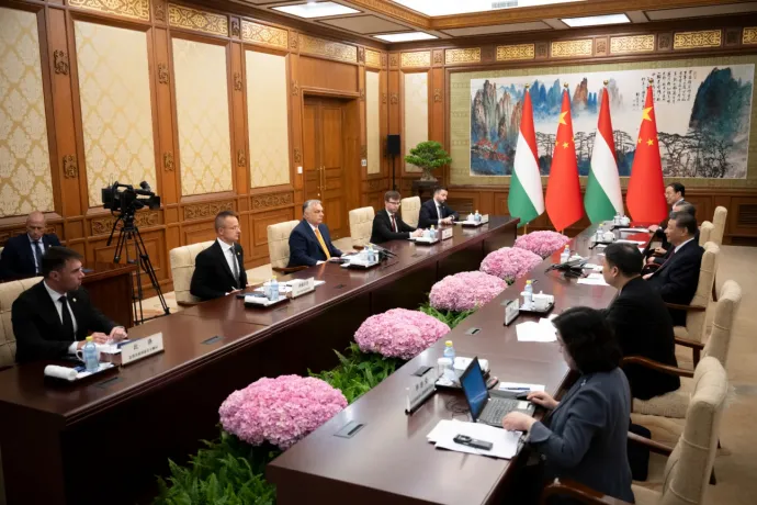 Orbán to Xi Jinping: We are always on the side of peace, never on the side of war