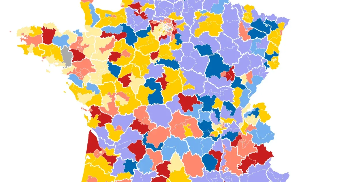 Mostramos en el mapa cómo la extrema derecha fracasó en las elecciones a la Asamblea Nacional francesa tras reveses