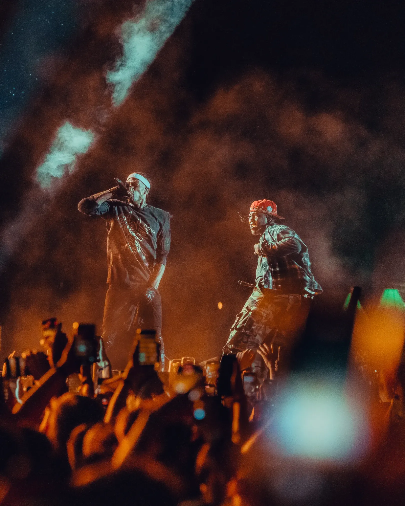 Travis Scott és Don Toliver – Fotó: Aksels Bergs / Rolling Loud