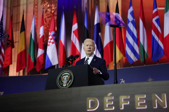 Joe Biden bejelentette a NATO-csúcson, hogy új légvédelmi rendszereket kap Ukrajna