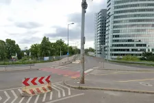 Megint baleset történt az Árpád hídon, most egy biciklist ütöttek el