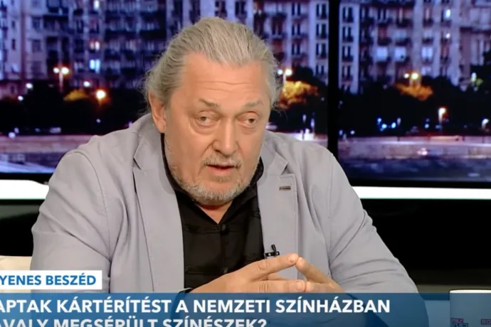 Nemzeti: Azért nem állapodtak még meg Horváth Lajos Ottóval, mert a színész nem ismeri el, hogy nem csak a színház felelős a balesetért