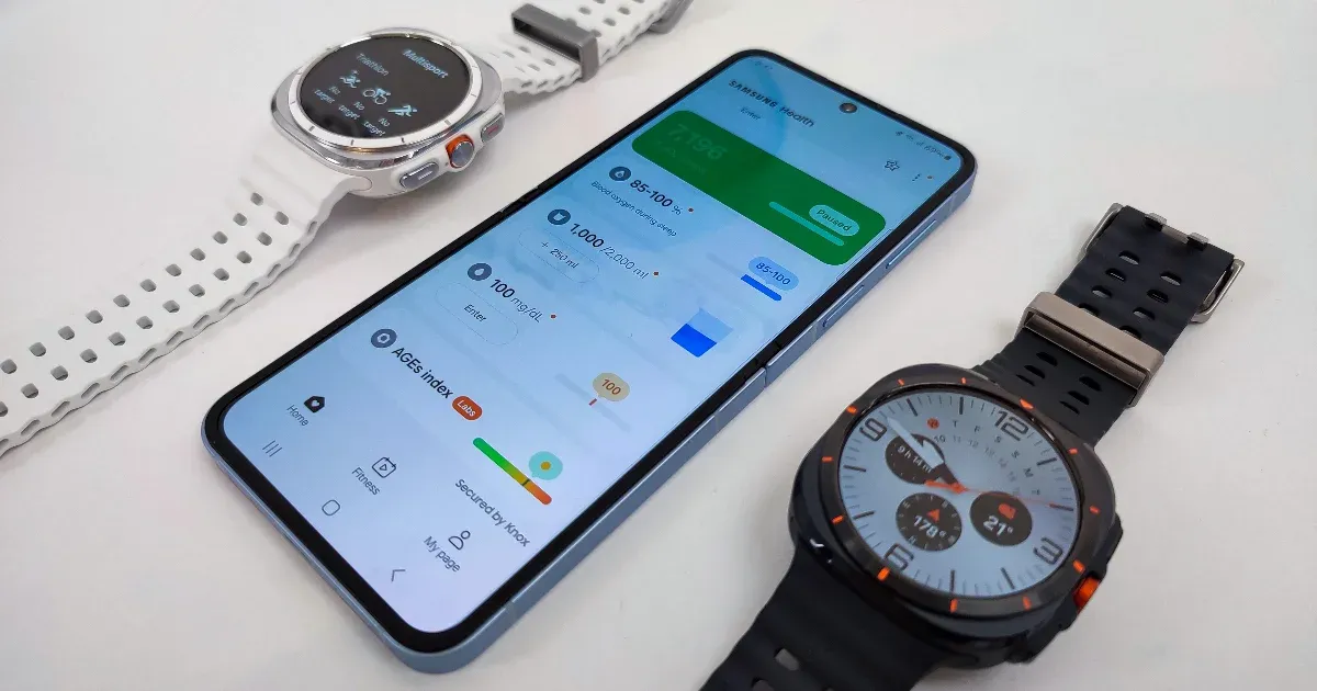 Egy gyors és erős szenzoros, illetve egy bikásított okosórát mutatott be a Samsung
