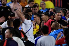 Botrány a Copa Américán, a Liverpool uruguayi csatára a lelátón verekedett a szurkolókkal