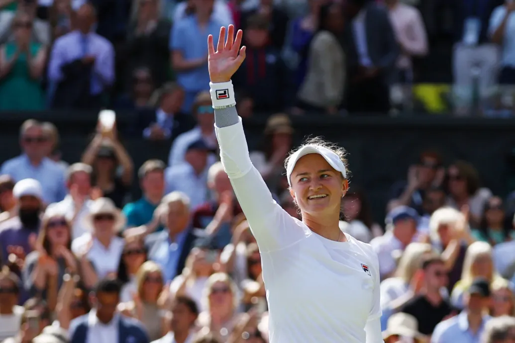 Barbora Krejcikova nyerte a női egyest a wimbledoni teniszbajnokságon