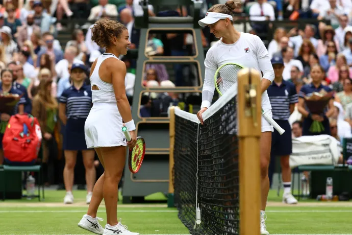 Barbora Krejcikova nyerte a női egyest a wimbledoni teniszbajnokságon