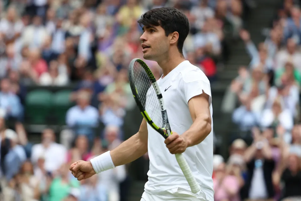 Alcaraz szerint jó napjuk lesz vasárnap a spanyoloknak: ő döntőzik Wimbledonban, a focistáik meg az Eb-n