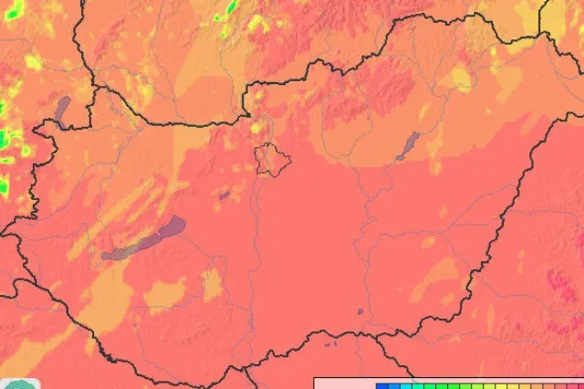 Nem elég a pokoli hőség, az UV-sugárzás is nagyon erős lesz hétfőn