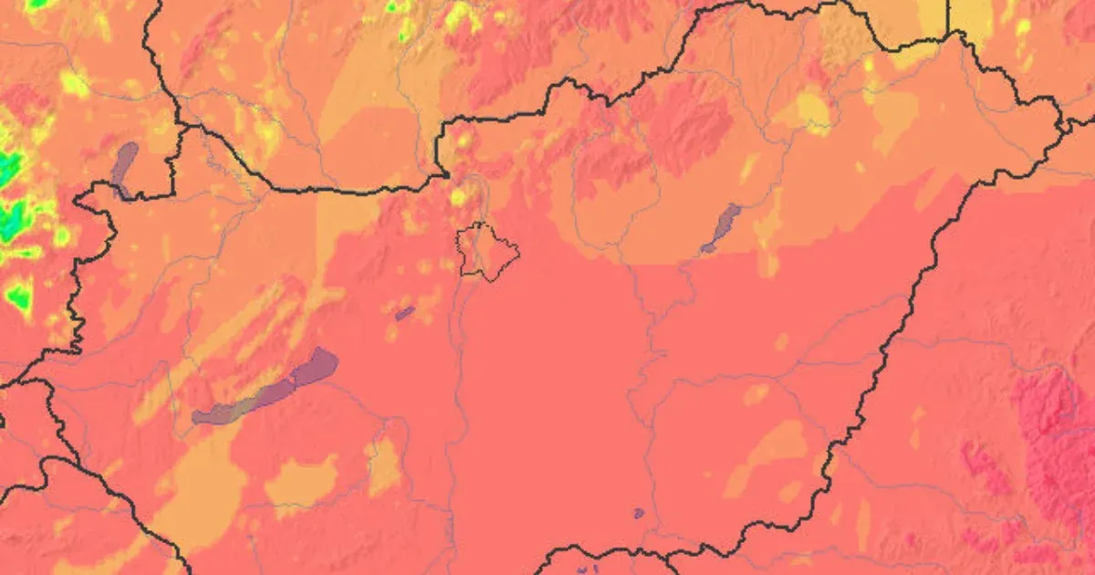 Nem elég a pokoli hőség, az UV-sugárzás is nagyon erős lesz hétfőn