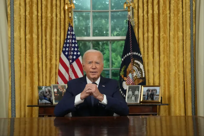 Joe Biden az Ovális Irodából üzente meg az amerikaiaknak, hogy nincs helye az erőszaknak az országban
