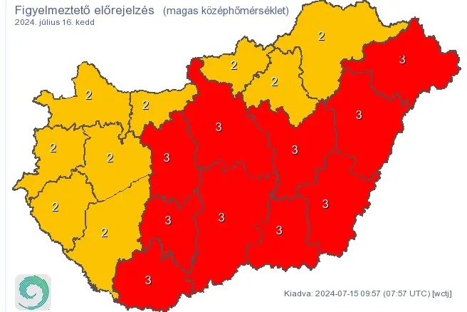 Forrás: HungaroMet Zrt.